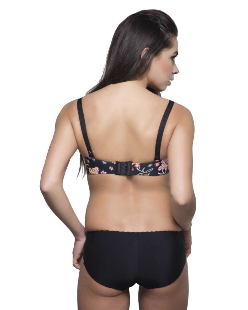 Eva Paris-Bra-Black Print-K66-2565 - Image 3
