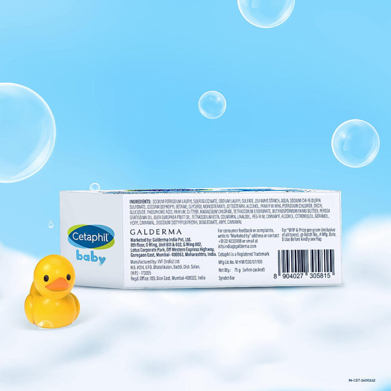 Cetaphil Baby Mild Bar 100 gm - Image 4