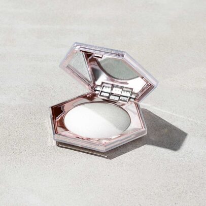 Fenty Beauty Diamond Bomb All Over Diamond Veil How Many Carats?! - Pure Platinum Sparkle