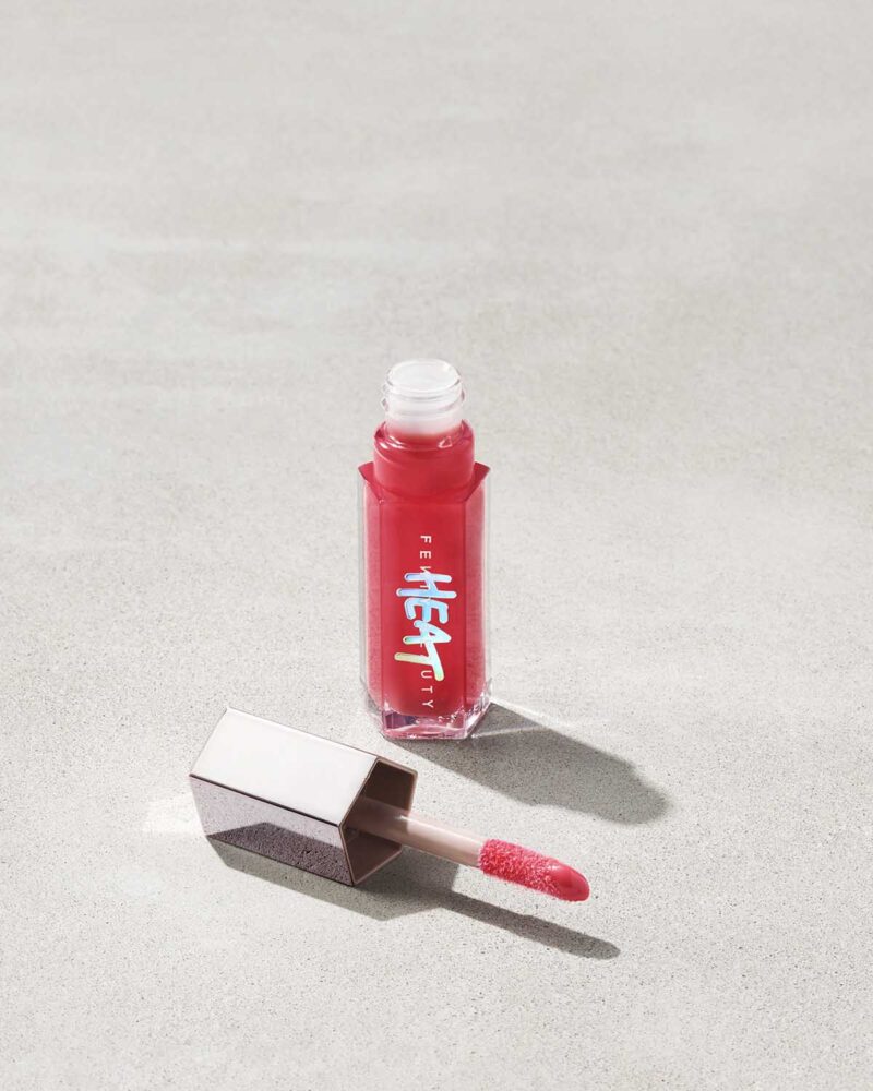 FENTY BEAUTY BY RIHANNA, Gloss Bomb Heat Universal Lip Luminizer + Plumper - Hot Cherry 01 - Image 4