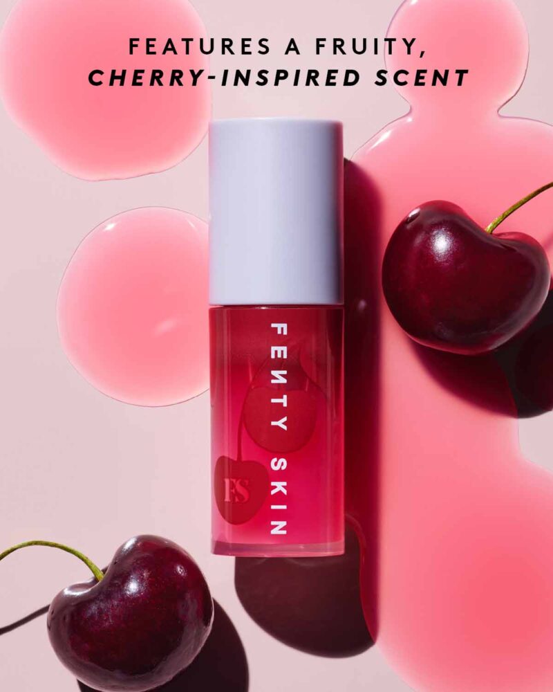 FENTY SKIN CHERRY TREAT CONDITIONING + STRENGTHENING LIP OIL - 5.6mL - Image 7