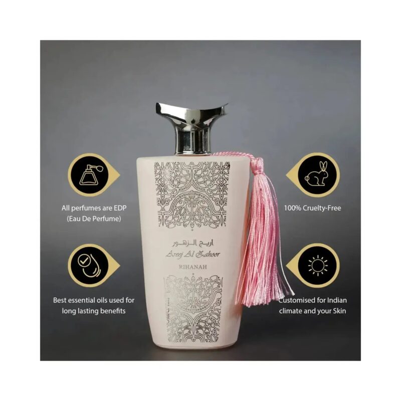 RIHANAH Areej Al Zahoor Perfume Eau de Parfum - 100 ml - Image 4