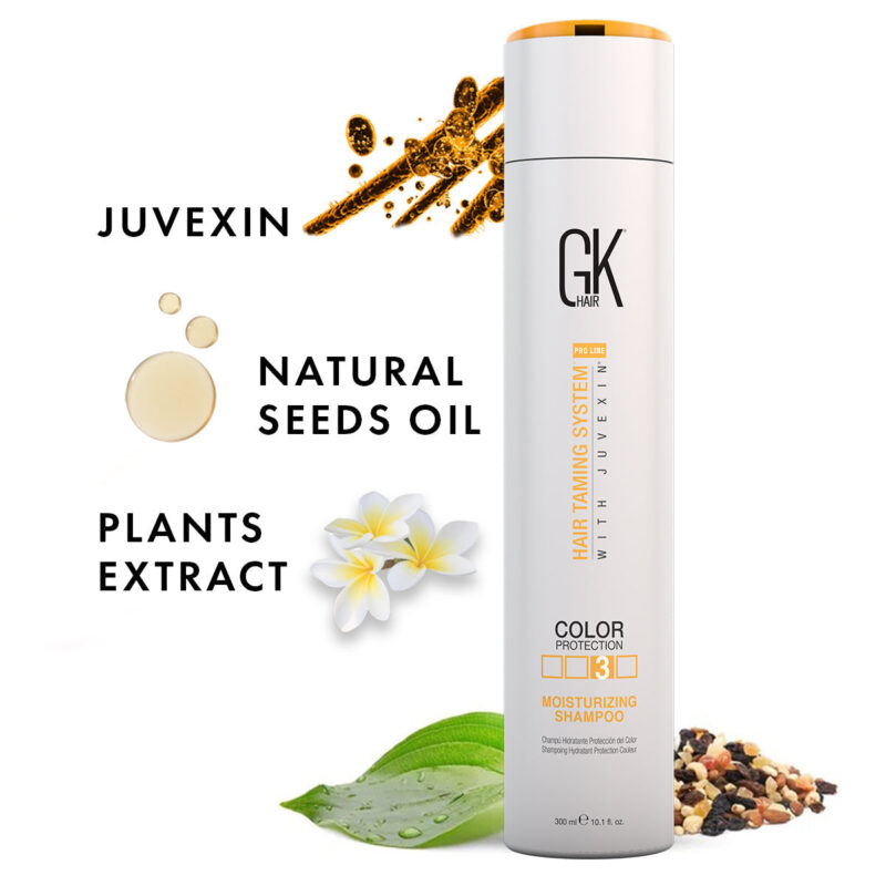 GK Hair Moisturizing Shampoo Color Protection - 300 Ml - Image 3