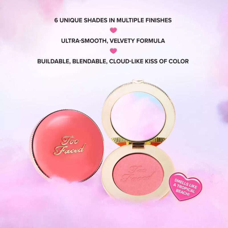 Too Faced Cloud Crush Blurring Blush - 0.17oz Candy Clouds - Image 7