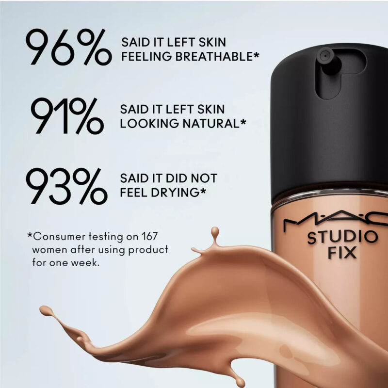 MAC Studio Fix Fluid Foundation - 1 fl oz NC 37 - Image 4