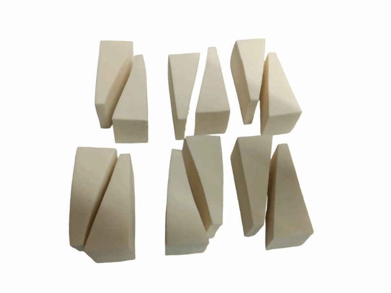 Sedell Paris Triangle Shape Sponge Pack of 12