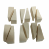 MEGAGA USA Triangle Shape Sponge Pack of 12