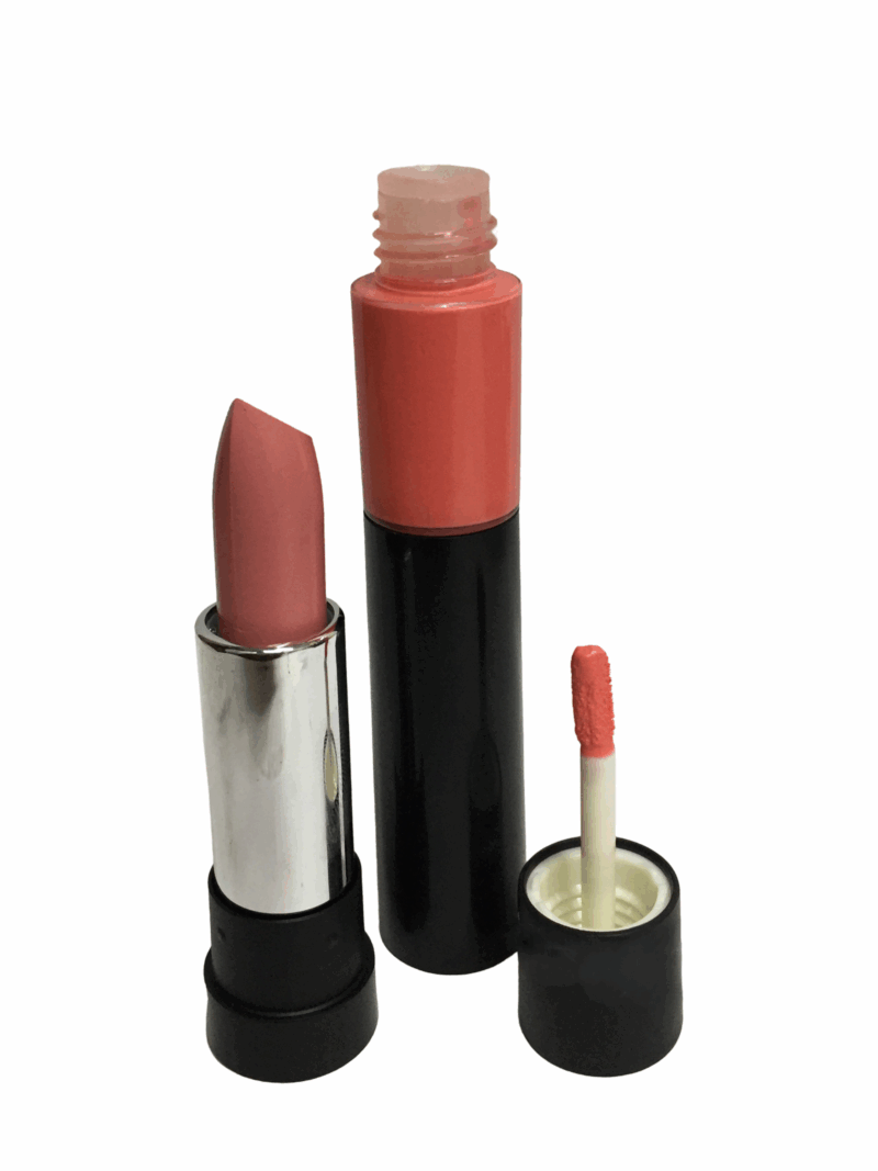 THE NUDES  Duo Matte Finish and Moisturizing Lipstick and Lip Gloss - Image 3