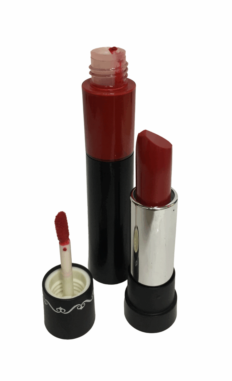 THE NUDES  Duo Matte Finish and Moisturizing Lipstick and Lip Gloss - Image 2