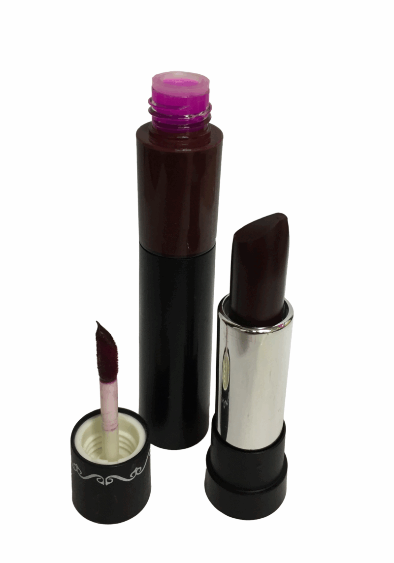 THE NUDES  Duo Matte Finish and Moisturizing Lipstick and Lip Gloss - Image 2