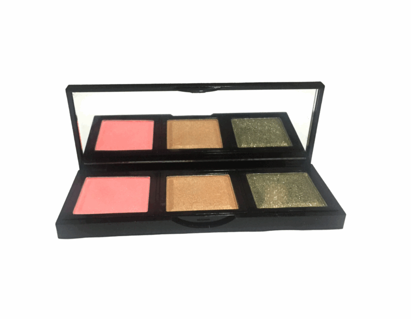 MEGAGA USA Glowish Micro Mini Natural Eyeshadow Palette Pack of 3 - Image 2