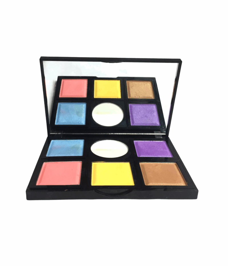 MEGAGA USA Glowish Micro Mini Natural Eyeshadow Palette Pack of 6 - Image 2