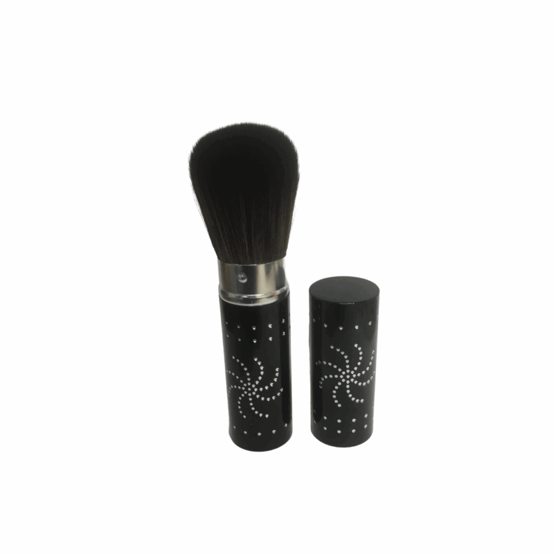 MEGAGA USA Soft Kabuki Cleaner Brush-Black - Image 3