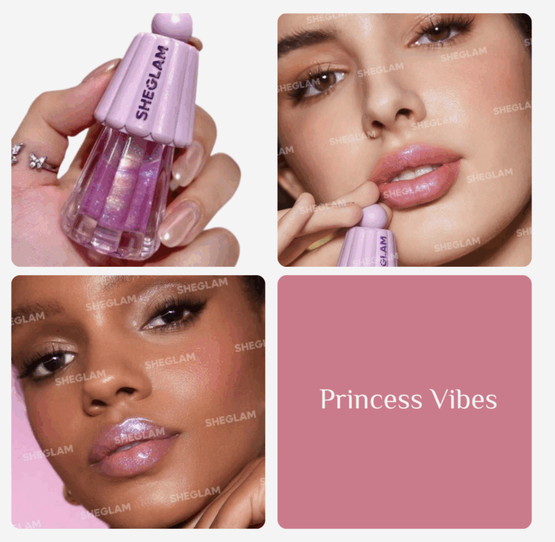 SHEGLAM Jelly Wow Hydrating Lip Oil - 5g Princess Vives - Image 2