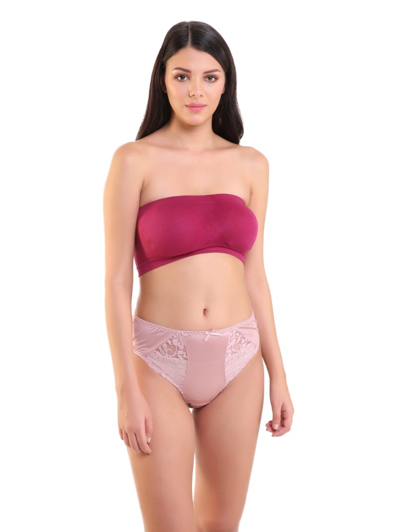 Kate Floral Lace Hipster Panty - Free Size - Image 2
