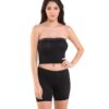 Kate Lightweight Mid Rise Boyleg Panty - Black