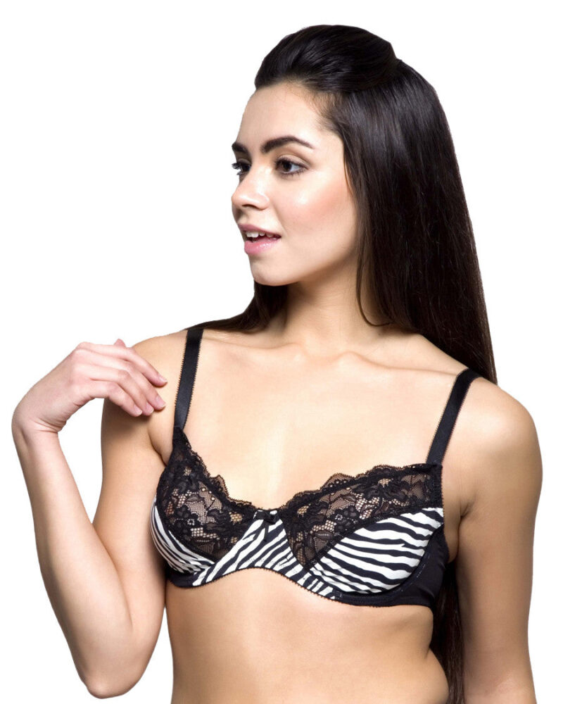 Eva Paris Bra  Black+White K66-2525