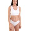 Kate Mid Waist Hipster Cotton Panty - Black
