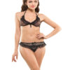 Eva Paris-2 Pes Set Fancy Bikni Set Black Night Wear-K75-3359