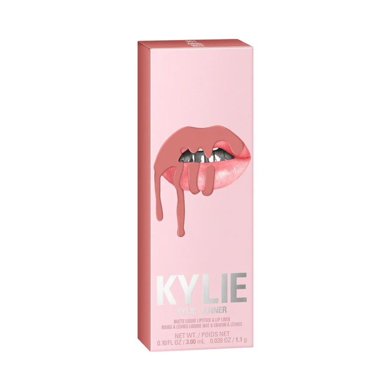 Kylie Jenner Matte Liquid Lipstick & Lip Liner Angel 301 - 3.00ml - Image 2