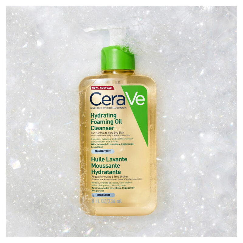 CeraVe Hydrating Foaming Oil Cleanser - 236ml - Image 6