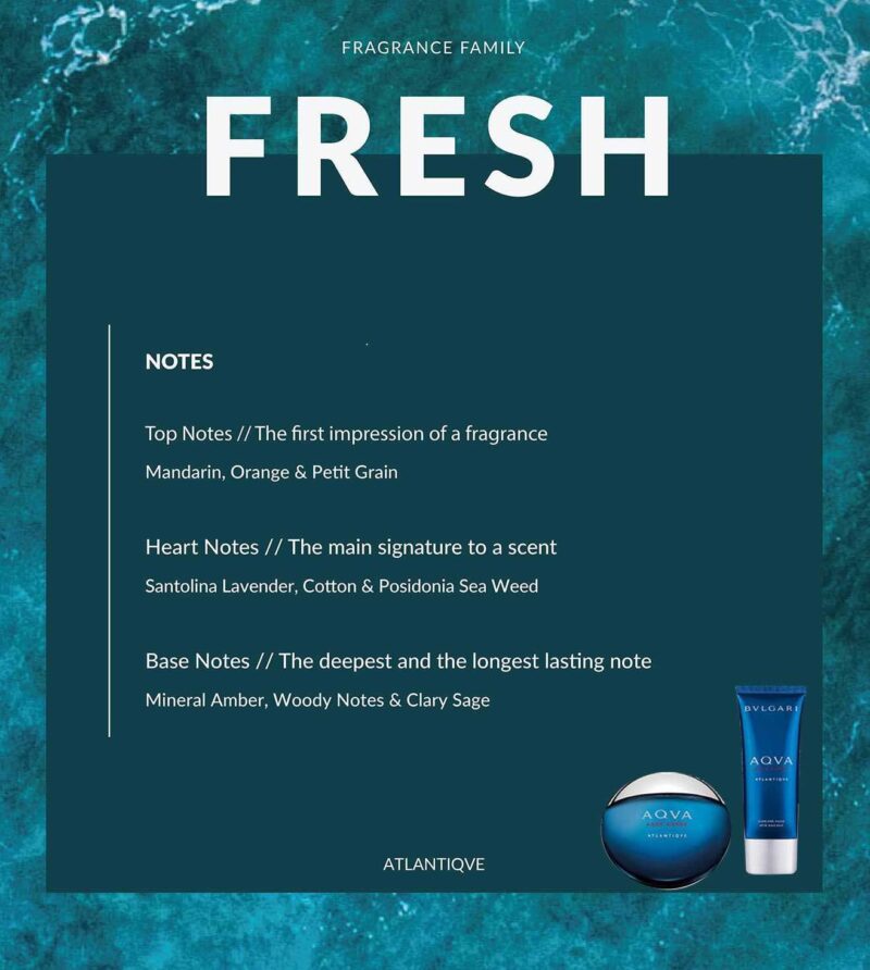 BVLGARI Aqva Atlantiqve Set for Men - Image 2