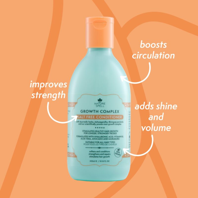 NATURE SPELL - GROWTH COMPLEX SALT FREE CONDITIONER 300ML - Image 9