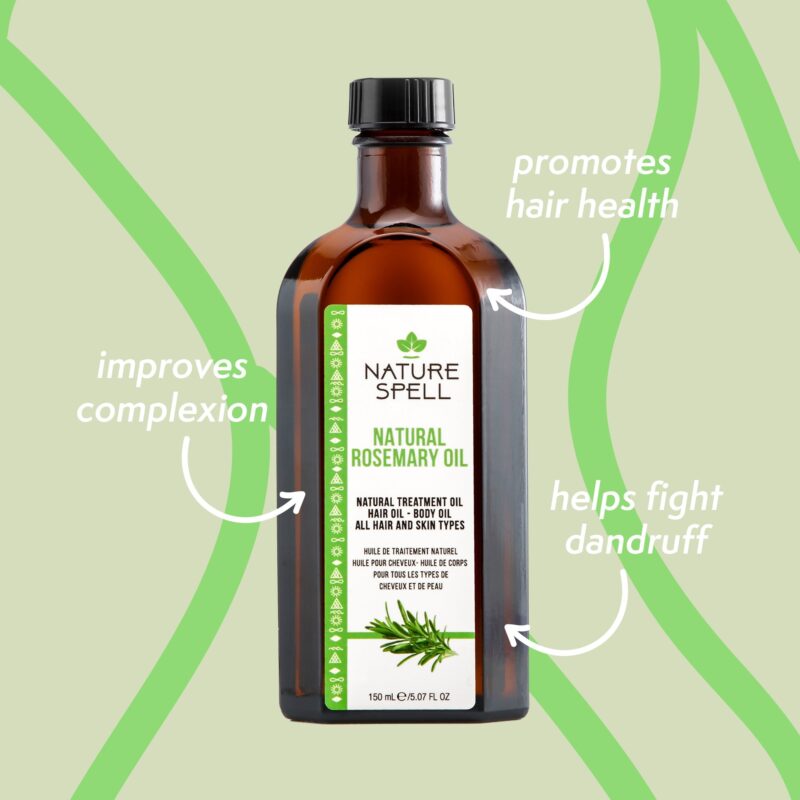 NATURE SPELL - NATURAL OIL ROSEMARY 150ML - Image 4