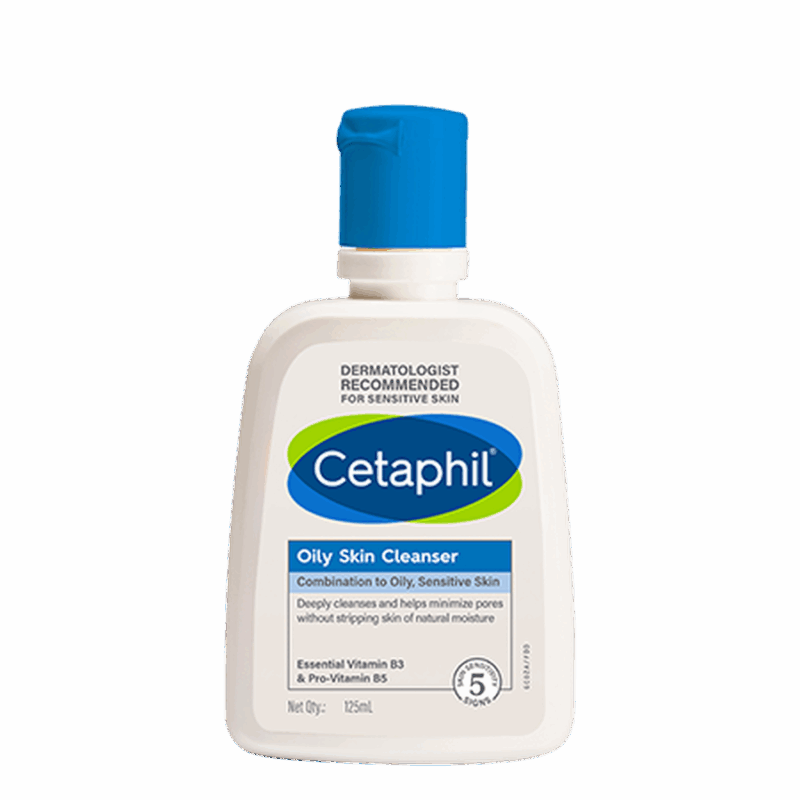 Cetaphil Oily Skin Cleanser, Daily Face Wash For Oily, Acne Prone Skin, Gentle Foaming, 250Ml