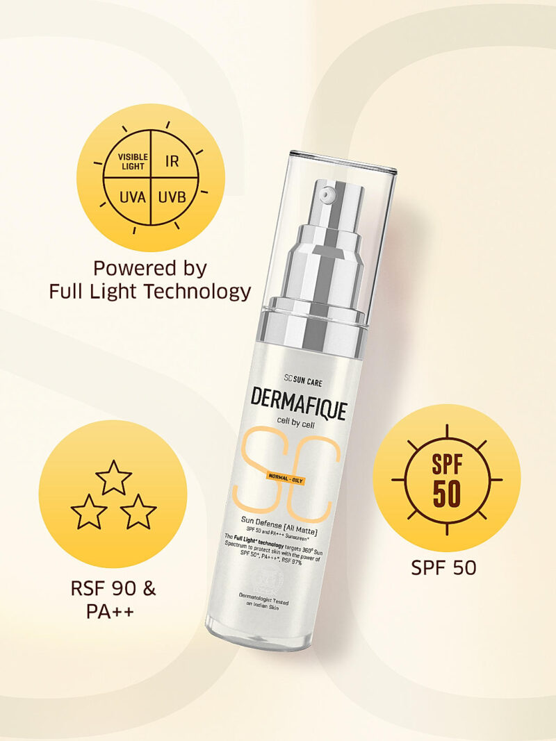 DERMAFIQUE Sun Defense SPF 50 All Matte 30g - Image 3