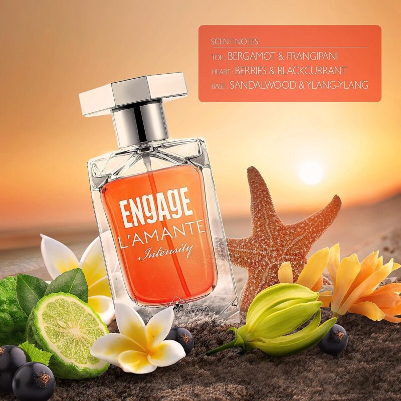 Engage L'amante Intensity Eau De Parfum For Women - 100mL - Image 3