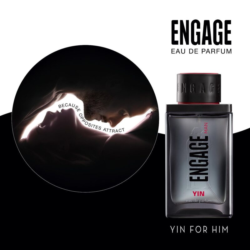 Engage YIN Eau De Parfum For Men - 90mL - Image 4