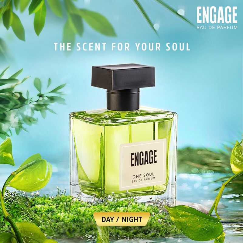 Engage One Soul Unisex Anytime Eau De Parfum For Men & Women - 100mL - Image 2