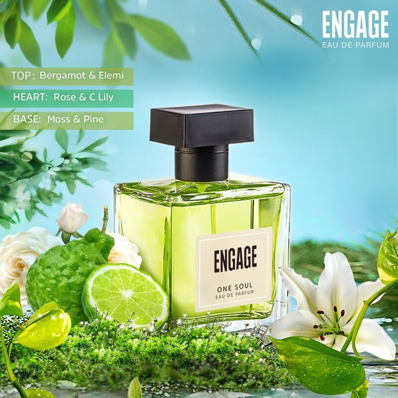 Engage One Soul Unisex Anytime Eau De Parfum For Men & Women - 100mL - Image 3