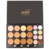 Sedell Professional  Cream Concealer Camouflage Makeup Palette Contouring Kit Set of 20 Colors