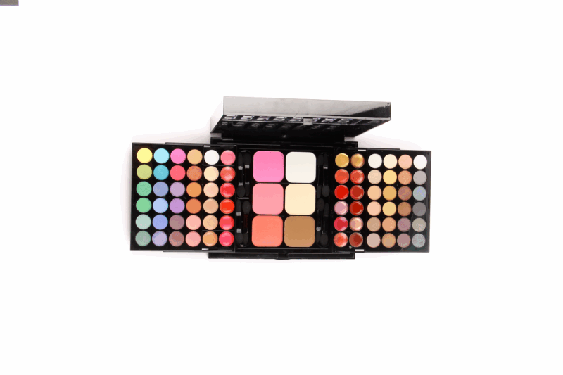 Sedell Professional 78 Colors Sliding Eyeshadow Palette Set with Brushes - Image 2