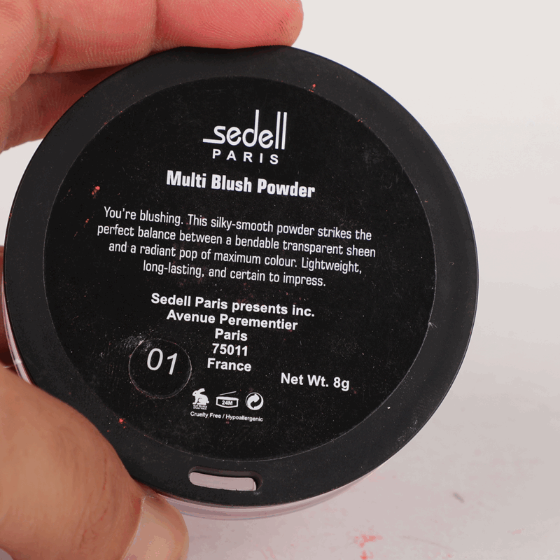 Sedell Professional Multi Blush Powder - 8gm - Image 6