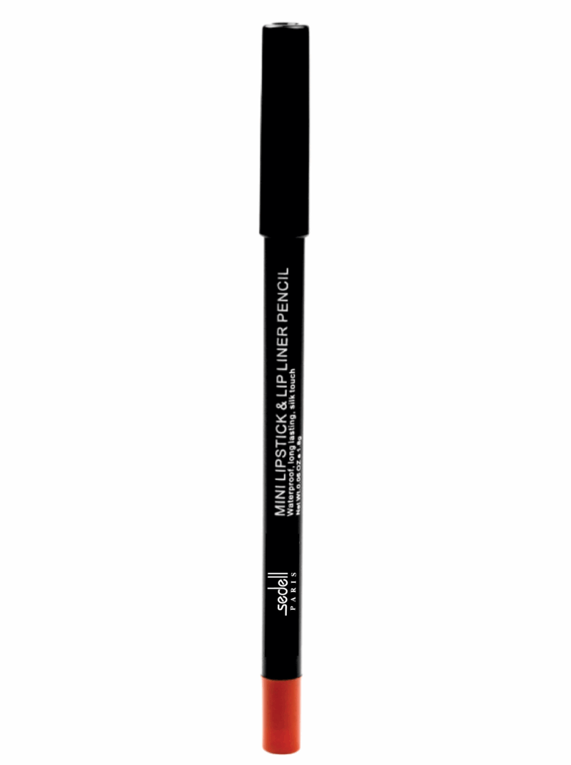Sedell Paris Mini Lipstick & Lip Liner Pencil Sweet Cherry - 1.4g - Image 3