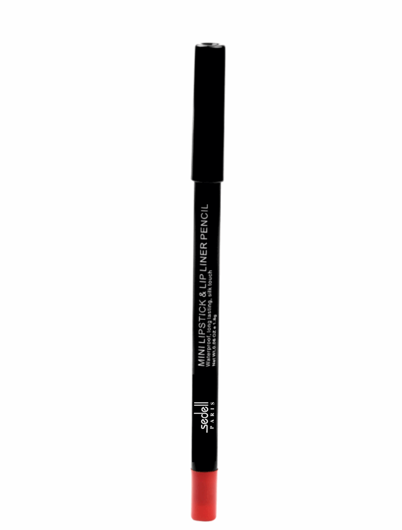 Sedell Paris Mini Lipstick & Lip Liner Pencil Fire Brick - 1.4g - Image 4