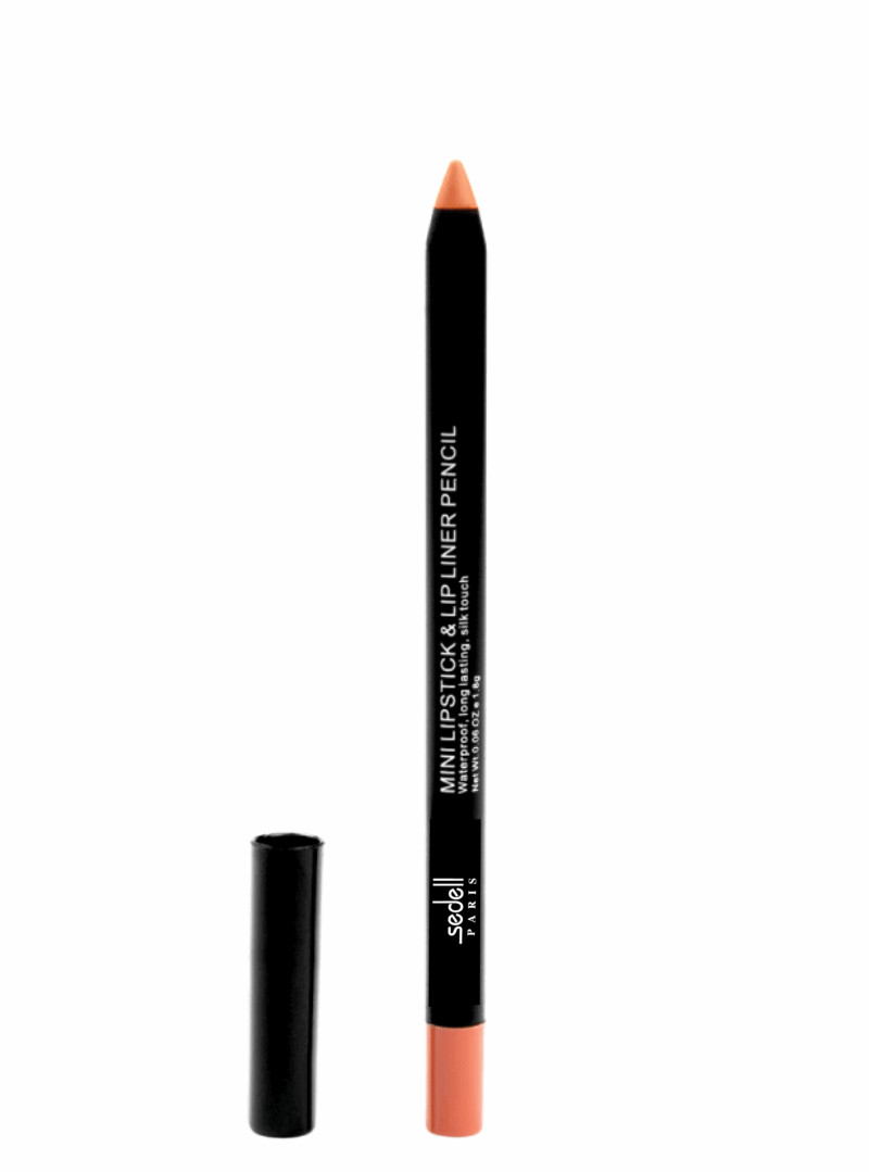 Sedell Paris Mini Lipstick & Lip Liner Pencil Glam-Up - 1.4g - Image 3