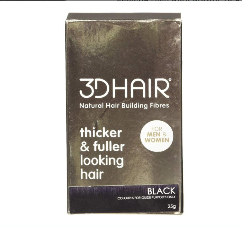 3D HAIR Natural Hair Building Fiber Thicker & Fuller Look - Image 2
