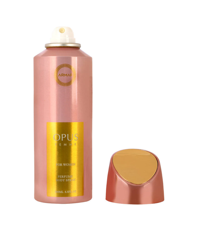 Armaf Opus Femme For Women Perfume Body Spray 200ML - Image 2