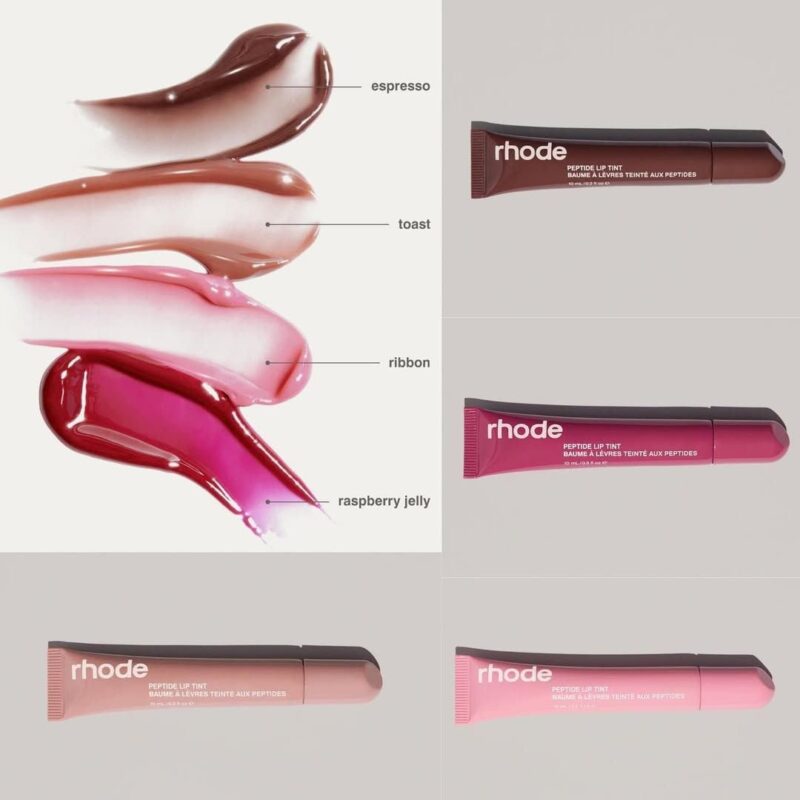 Rhode Peptide Lip Tint, Sheer Color and Hydrating Finish, 3 fl oz, 10ml (Toast) - Image 3