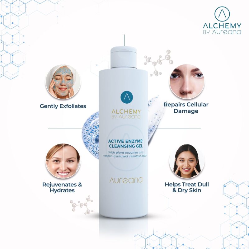 Alchemy By Aureana Active Enzyme+ Cleansing Gel - 100ml - Image 3