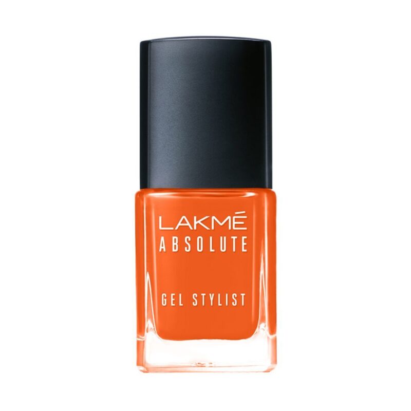 LakmÃ© Absolute Gel Stylist Nail Color, 99 Pumpkin - 12ml