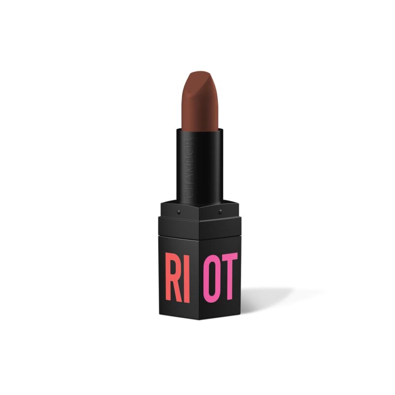 Chambor Matte Riot Lipstick Make up - Coffee Karma #288 - Image 2