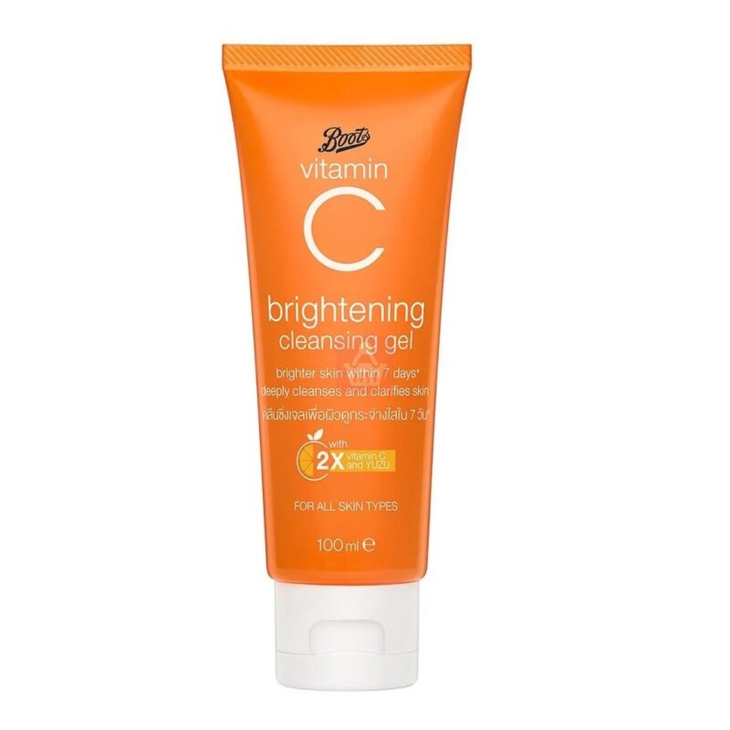 Boots Vitamin C Brightening Cleansing Gel 100ml - Image 2