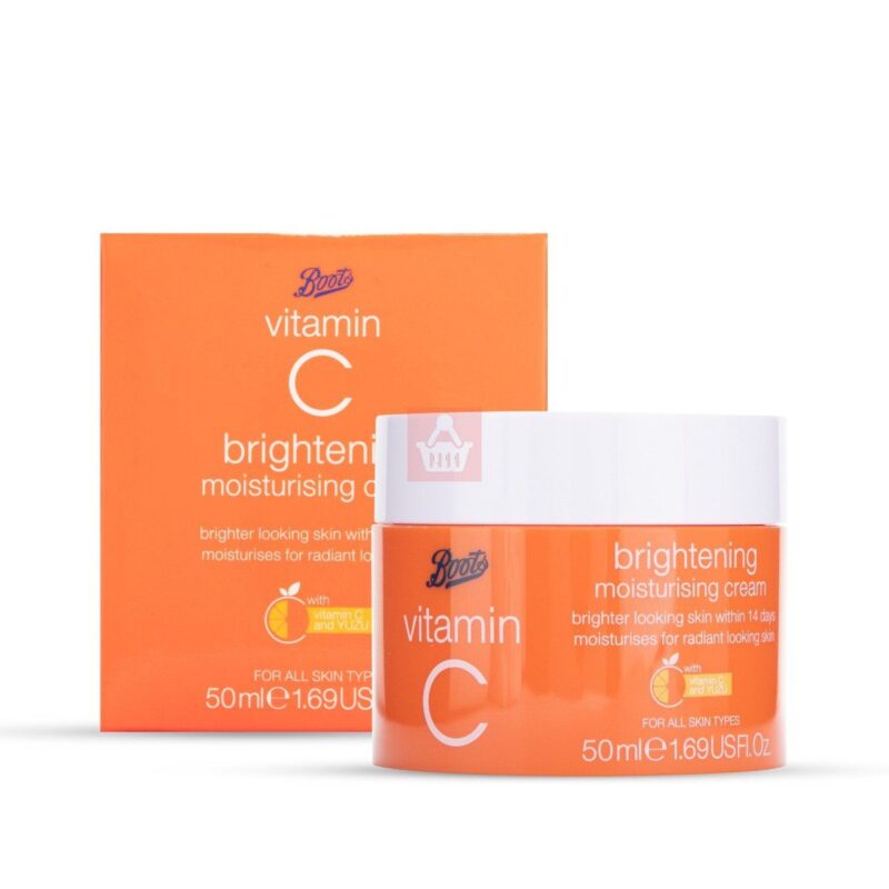 Boots Vitamin C Brightening Moisturising Cream - 50ml - Image 2