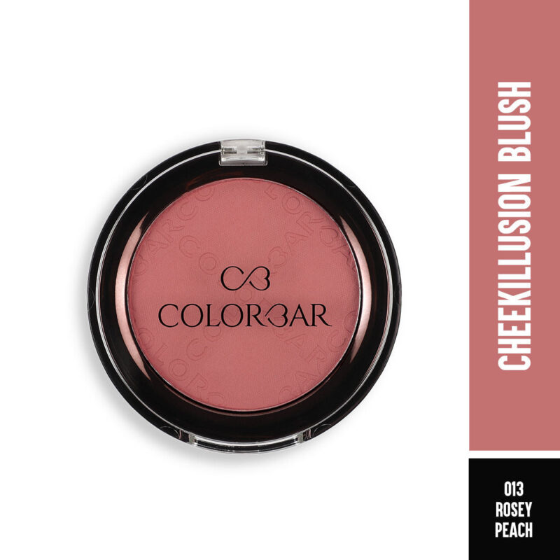 Colorbar Cheekillusion Blush 013 Rosey Peach - 4g - Image 2