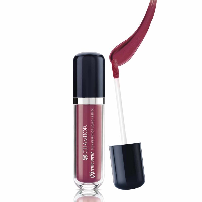 Chambor Extreme Wear Transferproof Liquid Lipstick - Rose#404 - Image 2